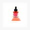 Dr. Ph. Martin's® TECH Drawing Ink, 1.0 US fl oz, 4W Scarlet, 1 Bottle